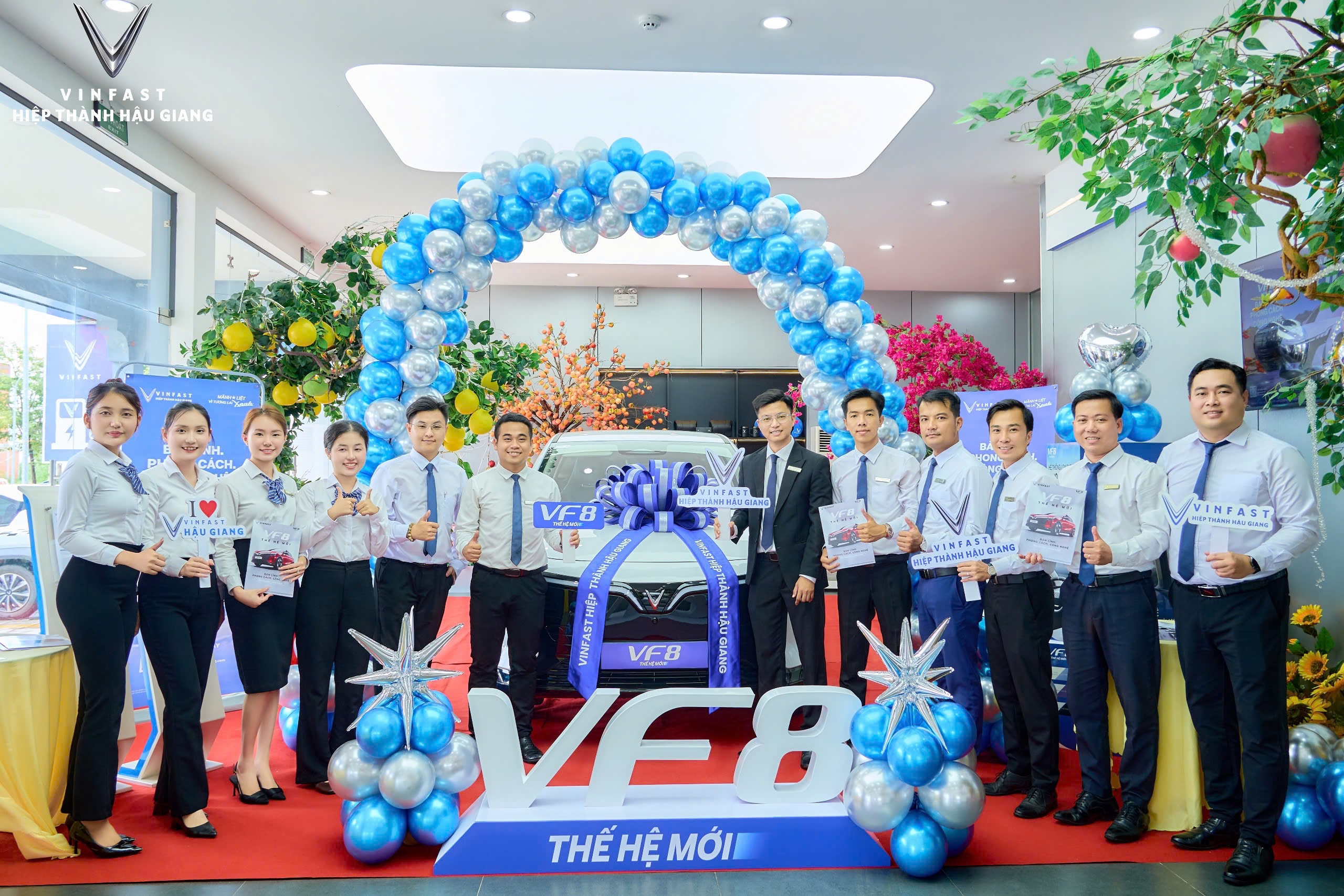 VF 8 THẾ HỆ MỚI CHÍNH THỨC CÓ MẶT TẠI VINFAST HIỆP THÀNH HẬU GIANG