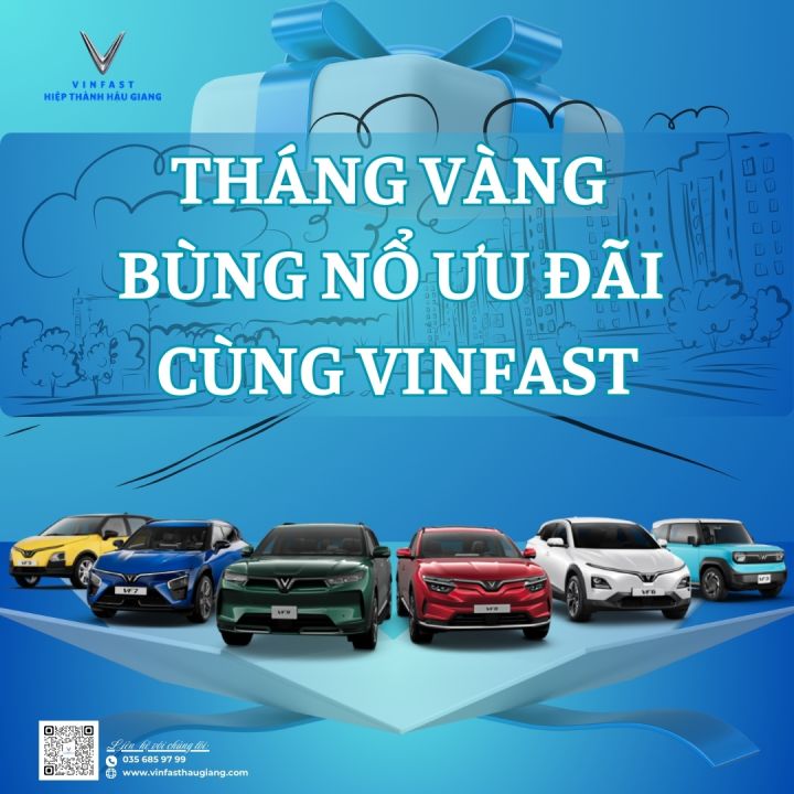 Tháng 5 - Ưu đãi cực khủng từ VinFast