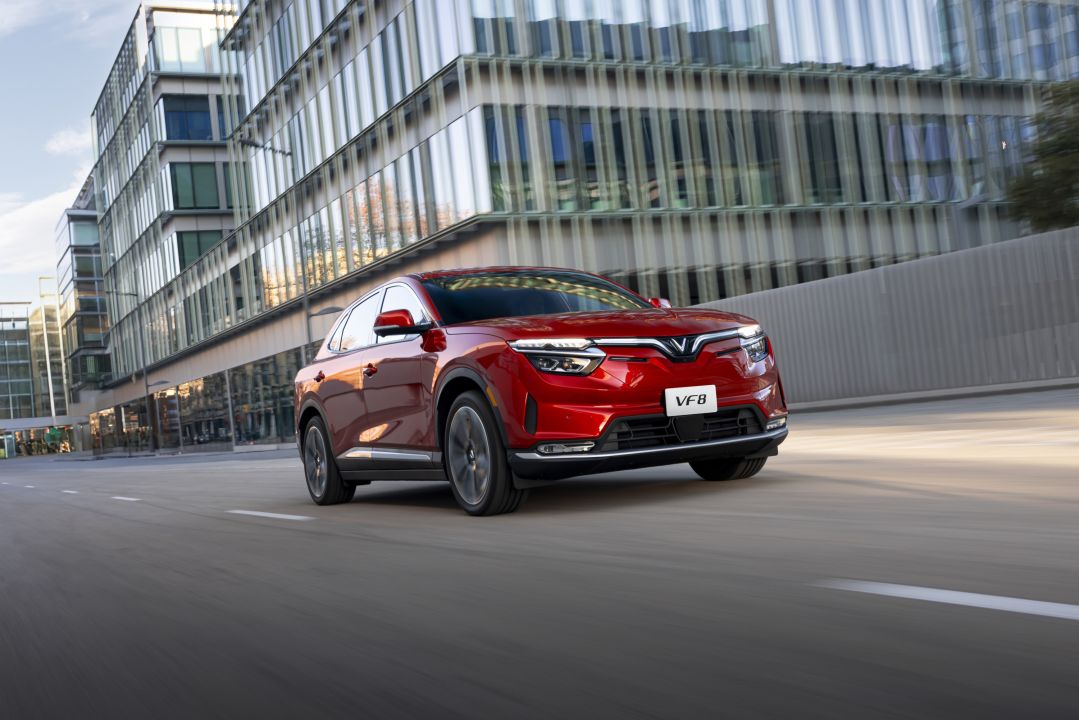 VinFast VF 8 – SUV 5 chỗ hiện đại, thiết kế sang trọng và mạnh mẽ