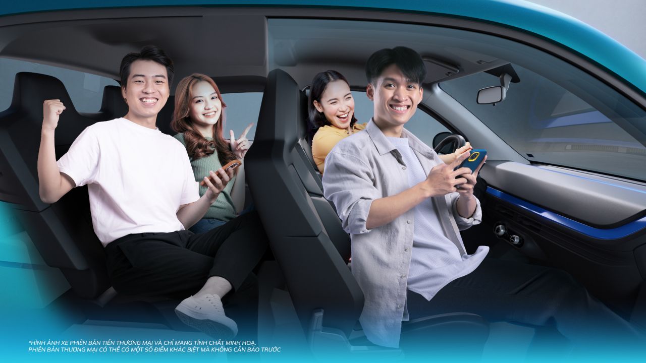 Minio Green tuy thiết kế nhỏ gọn nhưng khong gian vẫn đủ cho 4 người