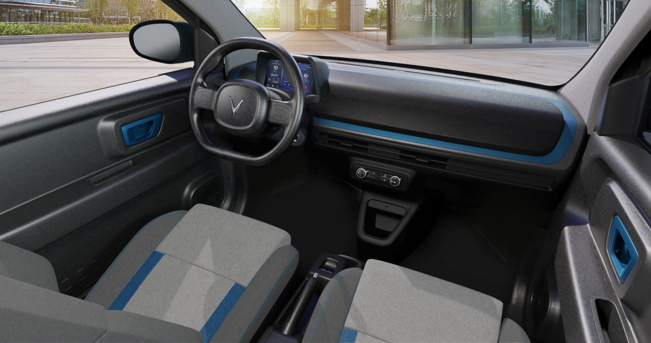 Minio Green cung cấp không gian mát mẻ và ít tiếng ồn hơn so với xe máy