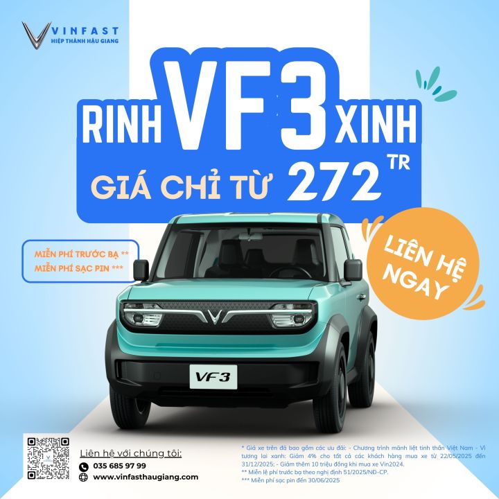 VF3 giá ưu đãi