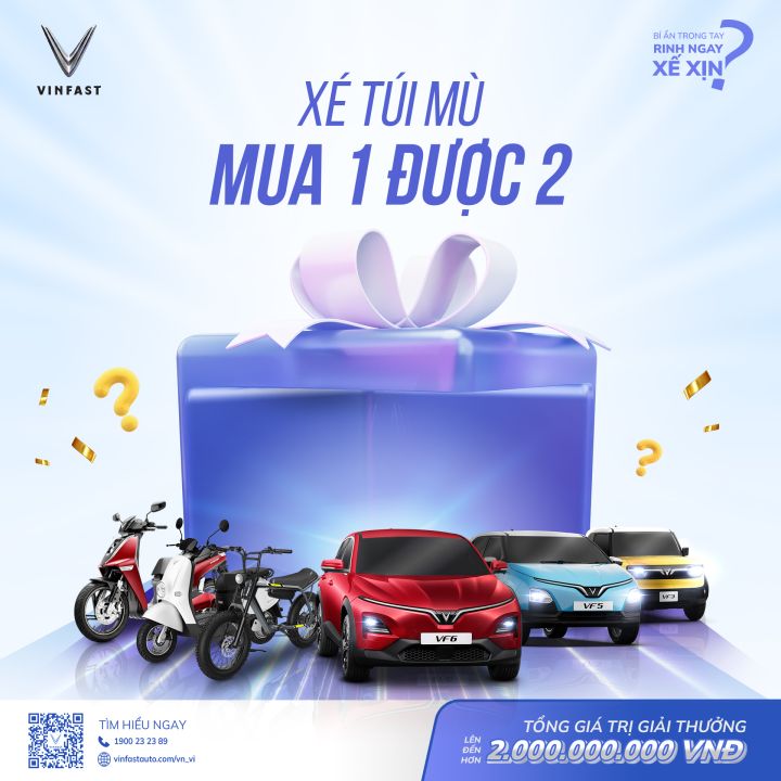 Mua VF 7 cơ hội nhận quà giá trị